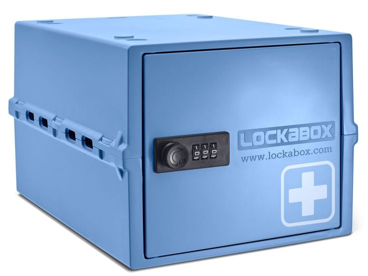 Lockabox One opbergbox met cijferslot - Blue