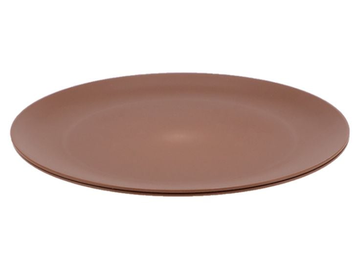 Travellife Nova Cacao ø 20 cm ontbijtbord - set van 2