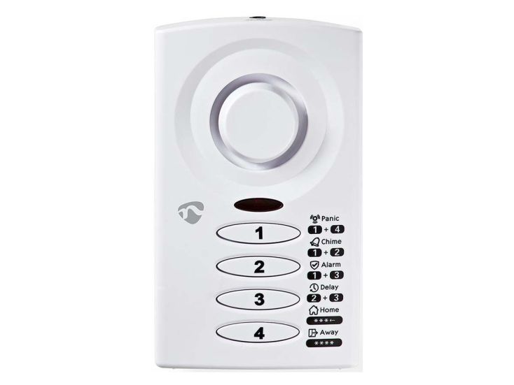 Nedis ALRMD30WT Deurstop-Raamalarm
