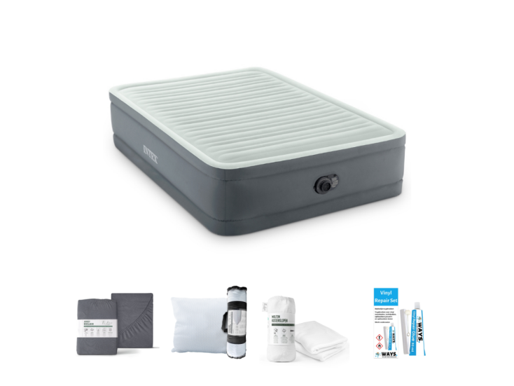 Intex PremAire I 191 x 137 cm Luchtbedset - 5-delig