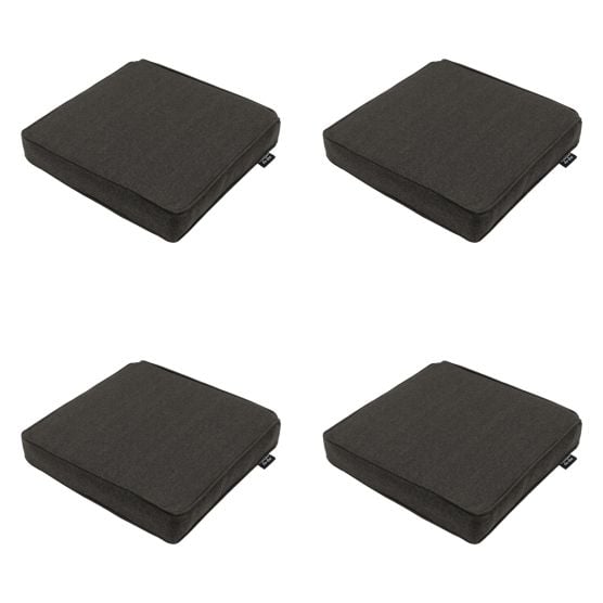 Madison Dark  canvas eco+ Zitkussen - Set van 4