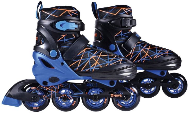 Move Inline Skates - Stripes Blue