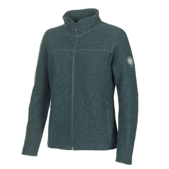 Ivanhoe Beata Atlantic Deep blauw wollen damesvest