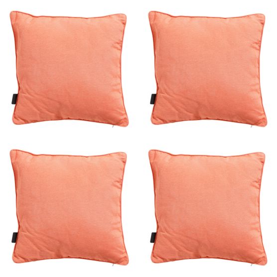 Madison Panama flame orange Sierkussen - Set van 4