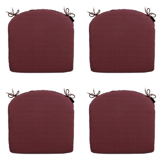 Madison Panama bordeaux Zitkussen - Set van 4