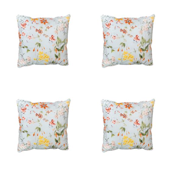 Madison Milly azure Sierkussen - Set van 4