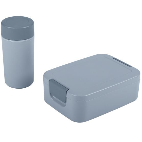 Sunware Sigma Food to go broodtrommel en drinkbeker - Blue