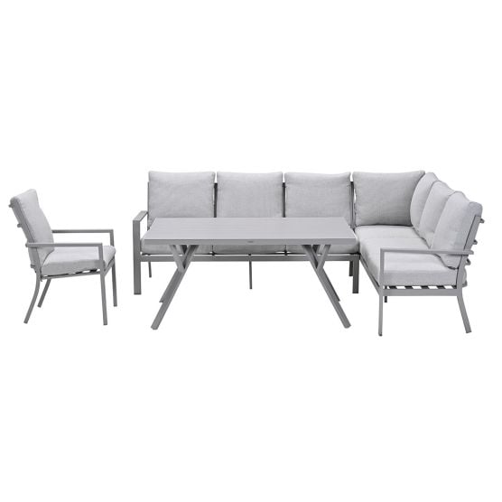 Garden Impressions Senja valley sand - 4-delige loungediningset
