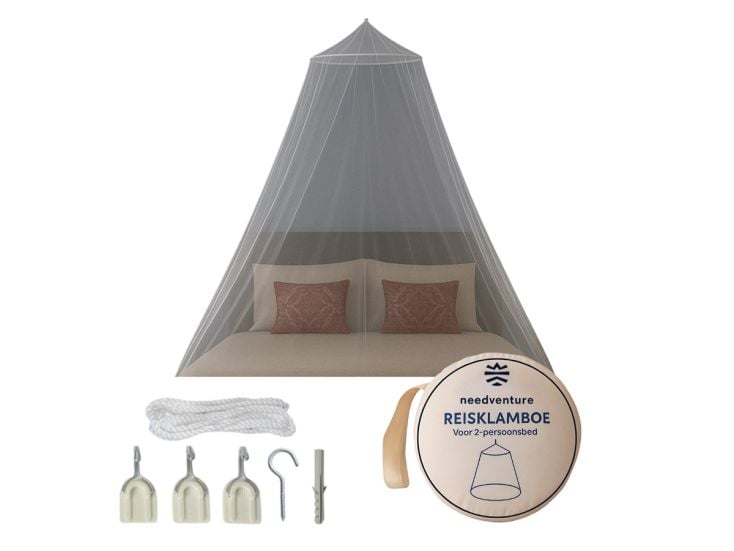 needventure® reisklamboe met klamboe stickers