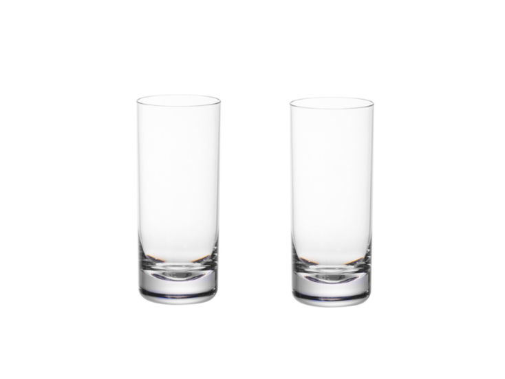 By Caryl 355 ml set van 2 kunststof drinkglazen