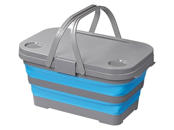 ProPlus 20 liter opvouwbare picknickmand met deksel - Blue