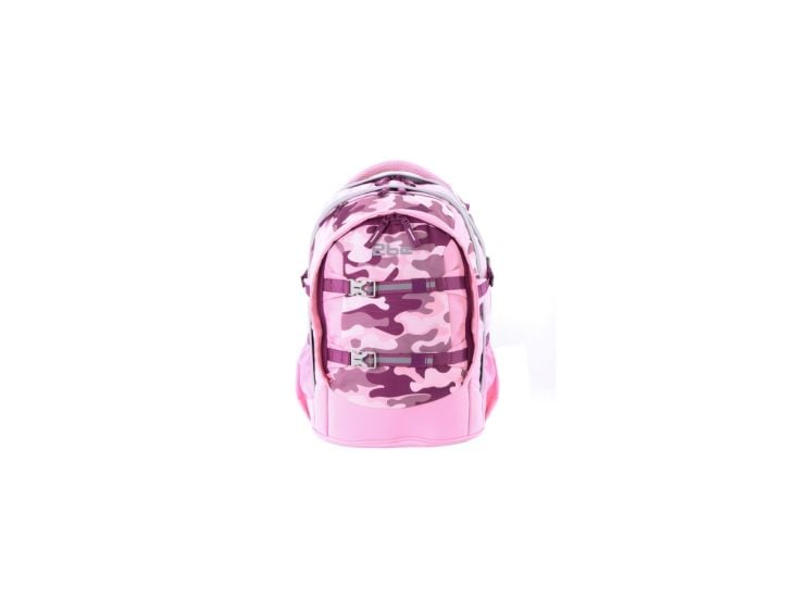 2be School Backpack Rugzak Roze Bourgondië