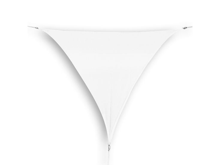 Buitenkado 3x3x3 HDPE Schaduwdoek - polar white