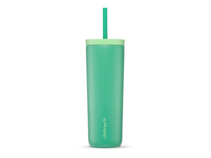LifeStraw Go Tumbler 500 ml RVS waterfilterfles - Green