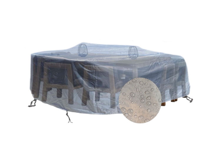 CUHOC Diamond 250 x 250 x 90 cm tuinmeubelhoesset