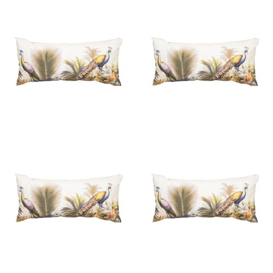 Madison Flore purple Sierkussen - Set van 4