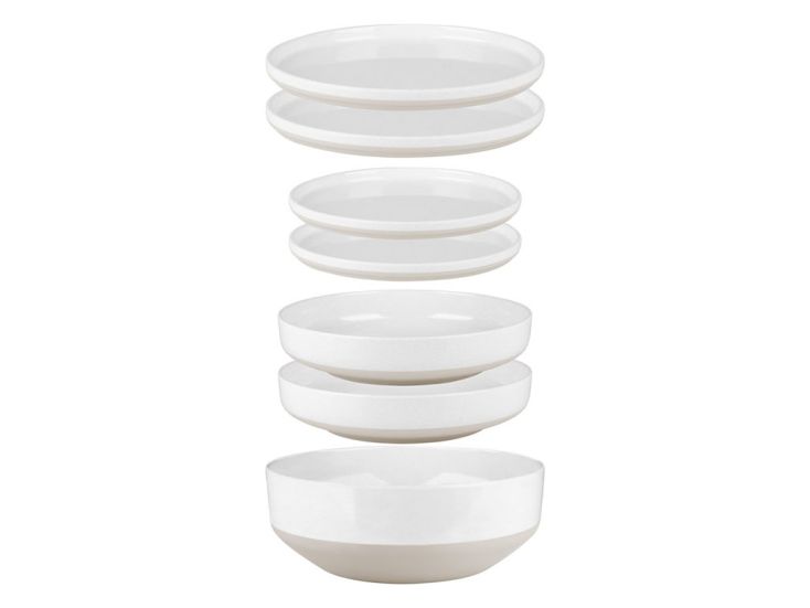 Brunner Odette 6 in 1 melamine serviesset - 7 delig