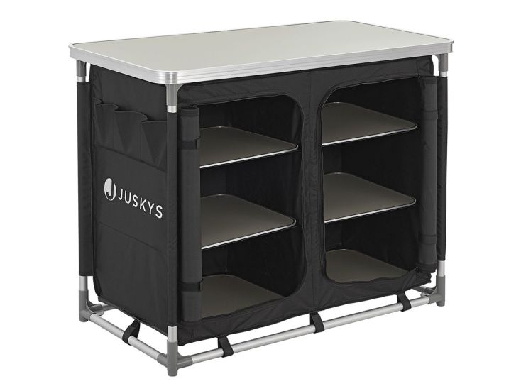 Juskys Ruda Black campingkeuken