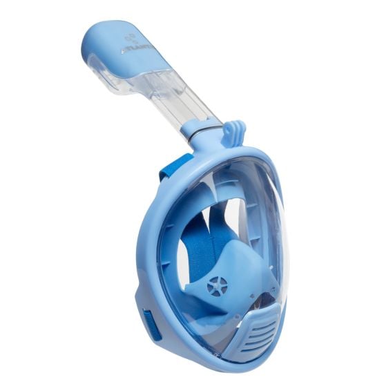 Atlantis 2.0 Full Face Mask Kids Snorkelmasker - Blue