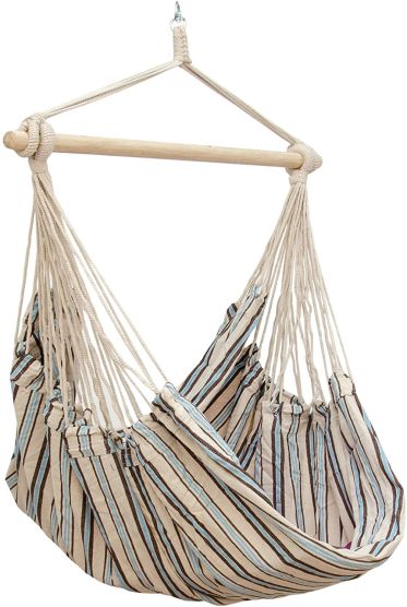 AMANKA 185 x 130 XXL hangstoel - Beige Grey