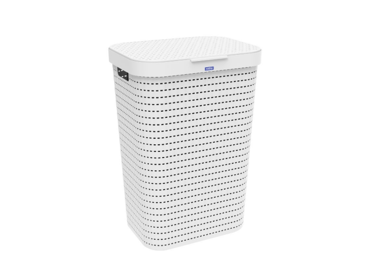 Rotho Country 55 liter wasbox - White