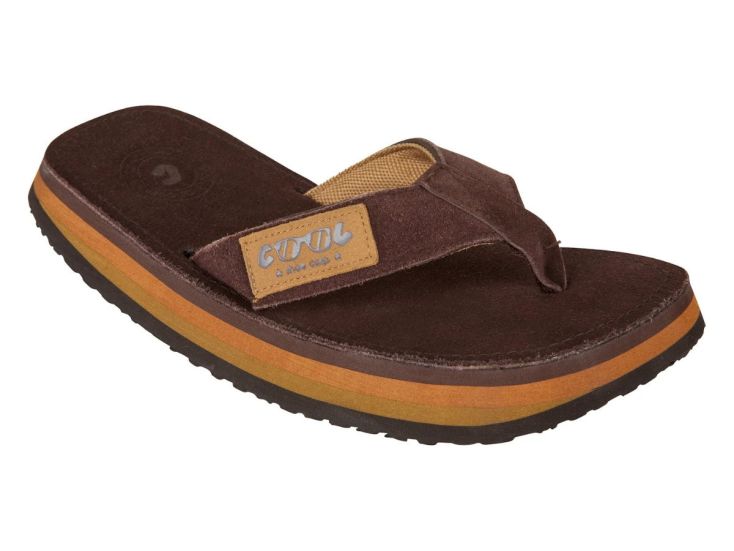 Cool Shoe Corp. 2LUX Heren slippers - Chestnut