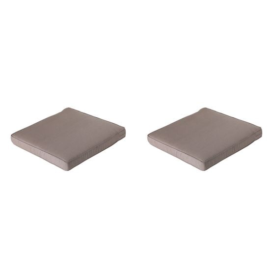 Madison Panama taupe Zitkussen - Set van 2