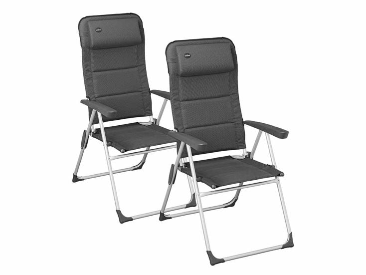 Campout Regent set van 2 standenstoelen - Grey