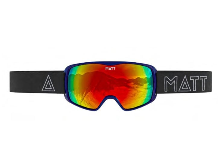 MATT Kompakt Mask skibril - Navy