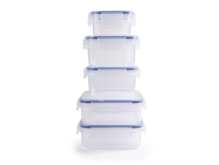 Sunware Meal Prep bakjes - set van 5
