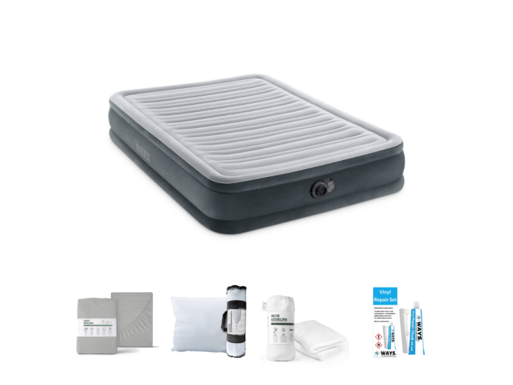 Intex Comfort Plush 191 x 137 cm Luchtbedset - 5-delig