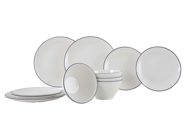 Gimex Linea Line 12-delig serviesset - Blue