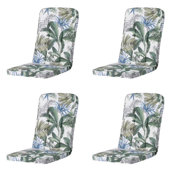 Madison Bliss blue Tuinkussen - Set van 4