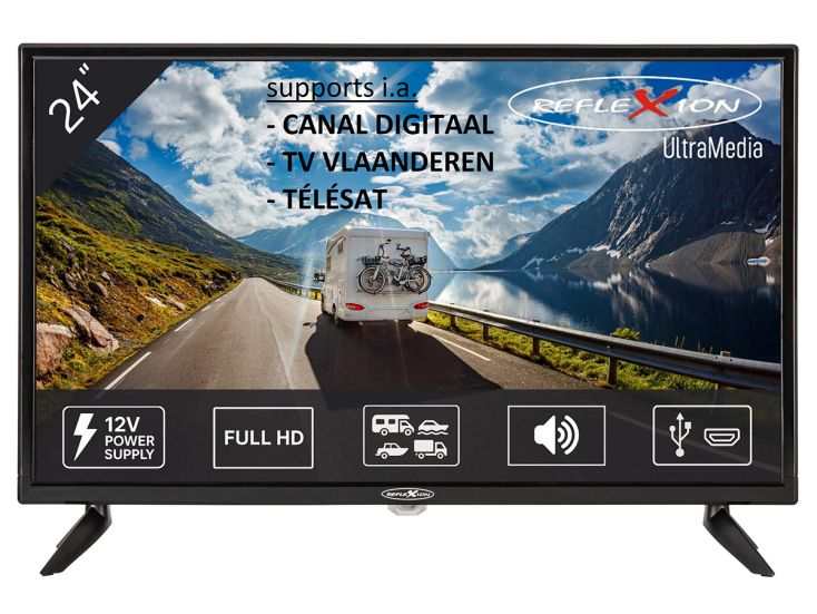 Reflexion LED2425 Camping LED televisie