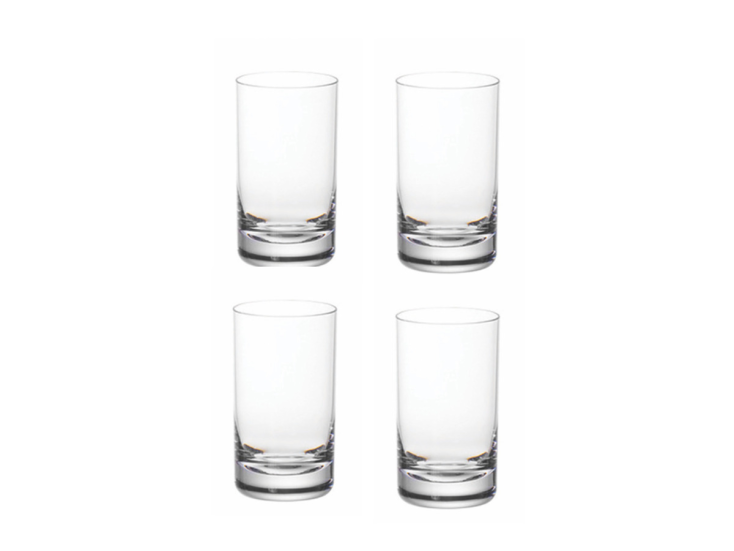 By Caryl 260 ml set van 4 kunststof drinkglazen