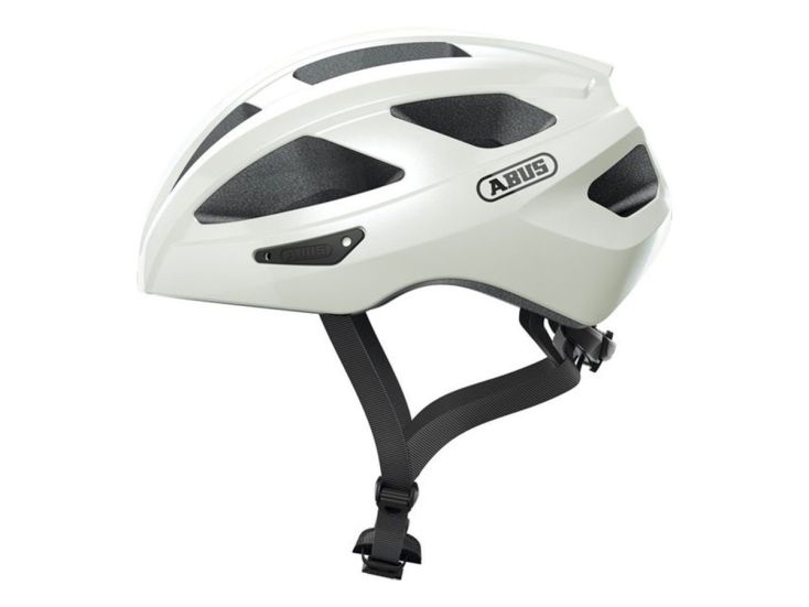 Abus Macator Fietshelm - Pearl White