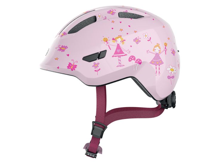 Abus Smiley 3.0 Rose Princess kinderfietshelm