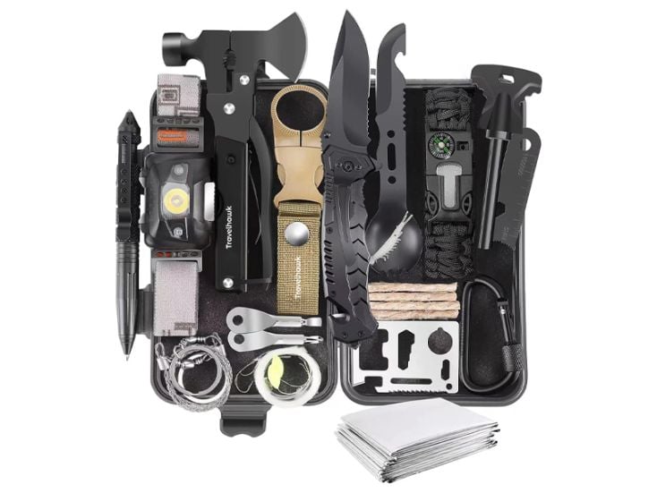Travelhawk Survival Kit - Black