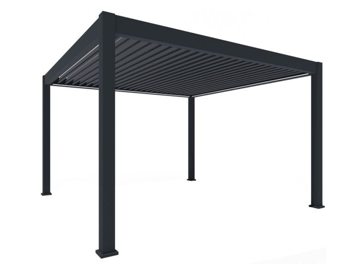 Orion Premium 360x400cm elektrische LED overkapping - antraciet