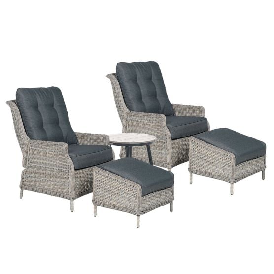 Garden Impressions Santa Rosa - Lucas - 3-delig - loungestoelen