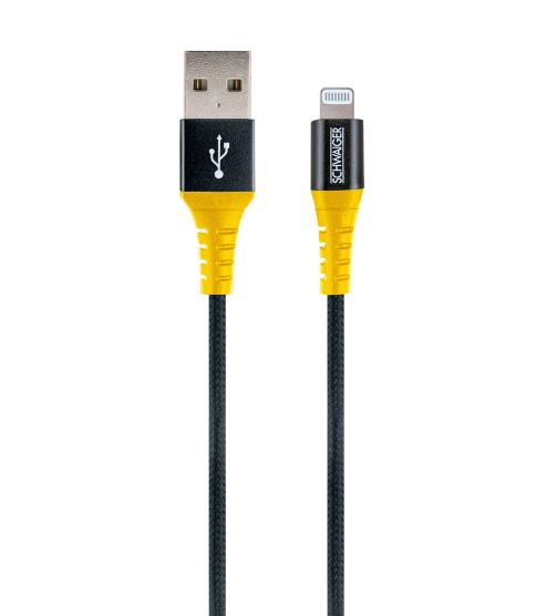 Schwaiger WKUL10 1,2 meter Apple oplaadkabel