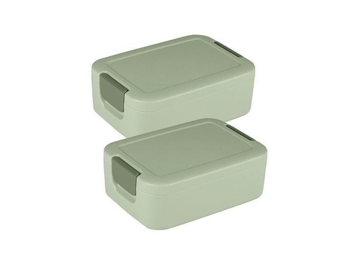 Sunware sigma home Food set van 2 broodtrommel - groen