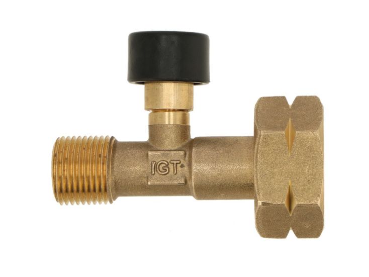 Gimeg Kombi x 3/8" li slangbreukventiel