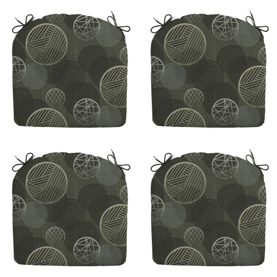 Madison Circle green Zitkussen - Set van 4
