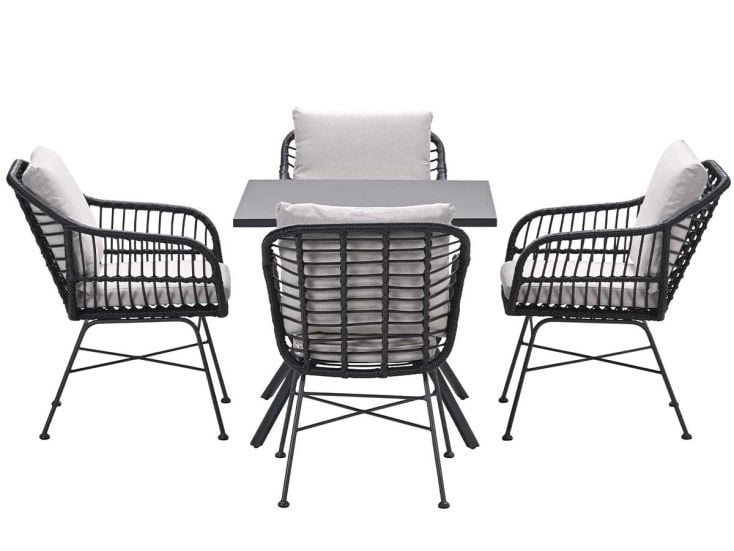 Garden Impressions Lucas Rimini 5-delige tuinset - Black