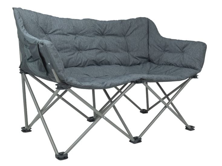 TRVLMORE 2-persoons vouwtoel met draagtas - Grey