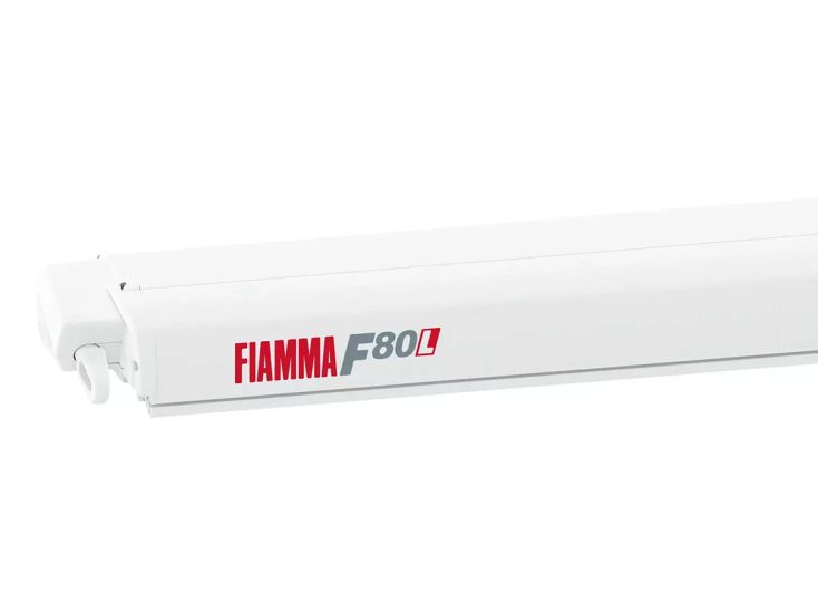 Fiamma F80L Polar White 450 Royal Blue cassetteluifel
