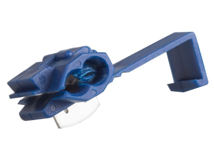 Aftakconnector 0,5 - 2,5 mm² blauw set van 4 stuks