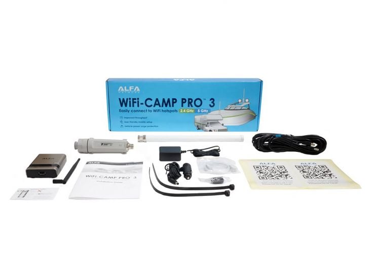 Tweedekans Alfa WiFi-Camp Pro 3 WiFi-versterker