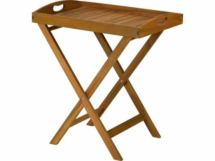 Ambiance 60 x 42 x 65 cm vouwtafel met dienblad